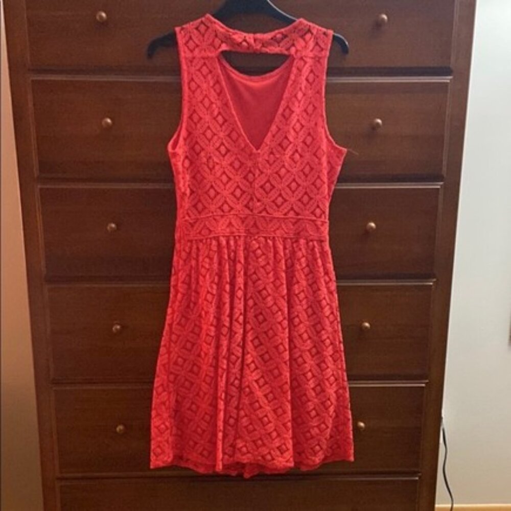 Vero Moda Red Sleeveless Dress - Picture 4 of 15